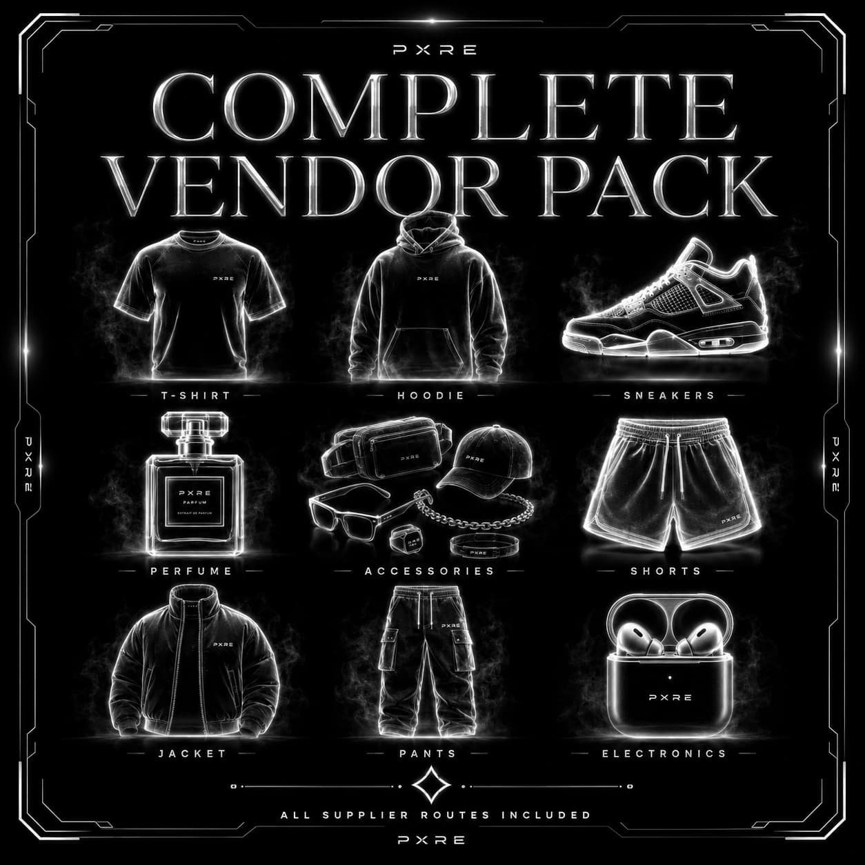 PXRE Supplier Vault — Complete Vendor Pack